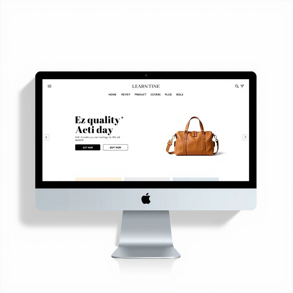 E-commerce website redesign